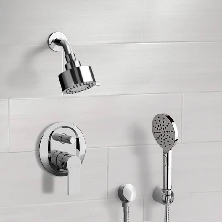 Shower Faucet Shower System with Handheld, Shower Faucet Set Remer SFH67